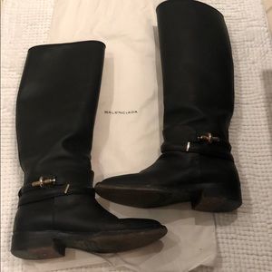 Balenciaga black knee boots! Size 36.5
